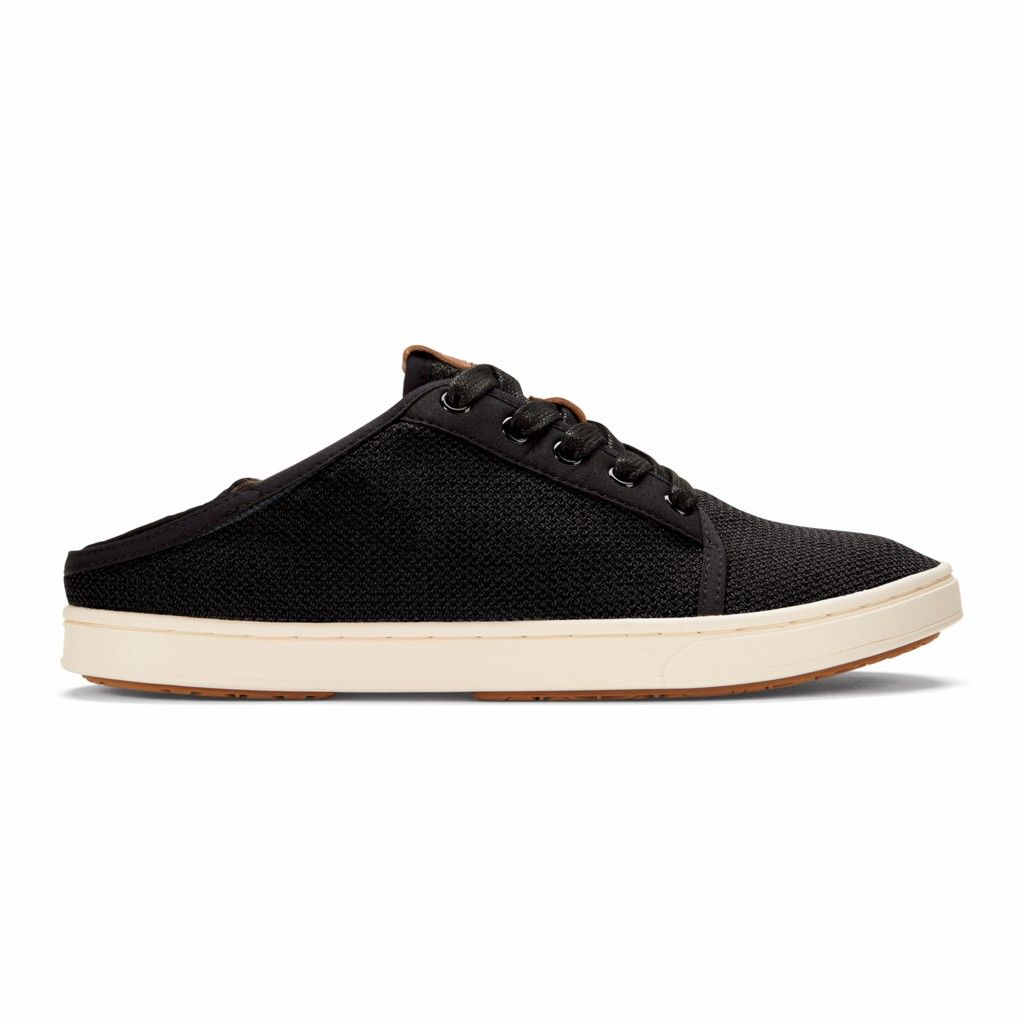 Olukai Women's Pehuea Li Sneaker - Black US652-701